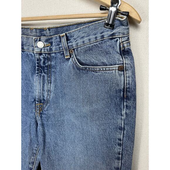 Lucky Brand Jeans Womens 12/31 Plain Jane Flare C Denim Dungarees American Made - Picture 4 of 16